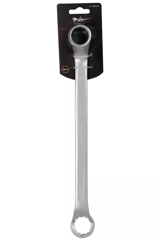 Ключ накидной с изгибом 21х23мм PRO пласт. подвес - Артикул ATDRS09 - Производитель Airline - Фото, Отзывы, Цены 