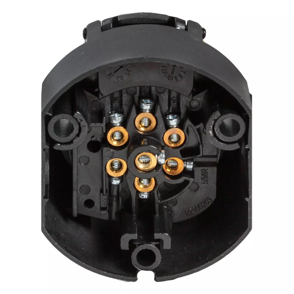 Розетка фаркопа 12В 7 контактов пластик - Артикул ATE04 - Производитель Airline - Фото, Отзывы, Цены 