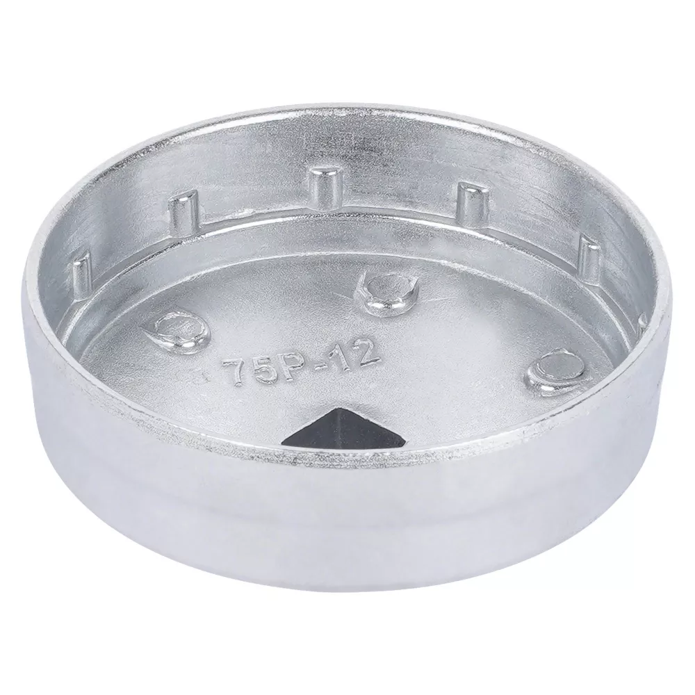 Съемник масляного фильтра "Чашка" 75мм, 12 граней - Артикул ATFC008 - Производитель Airline - Фото, Отзывы, Цены 