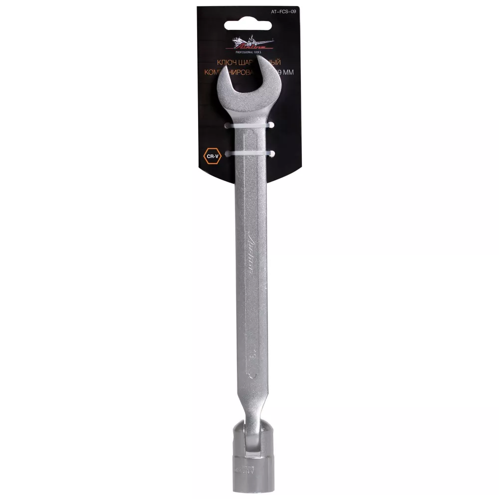 Ключ комбинированный шарнирный 19мм PRO пласт.подвес - Артикул ATFCS09 - Производитель Airline - Фото, Отзывы, Цены 