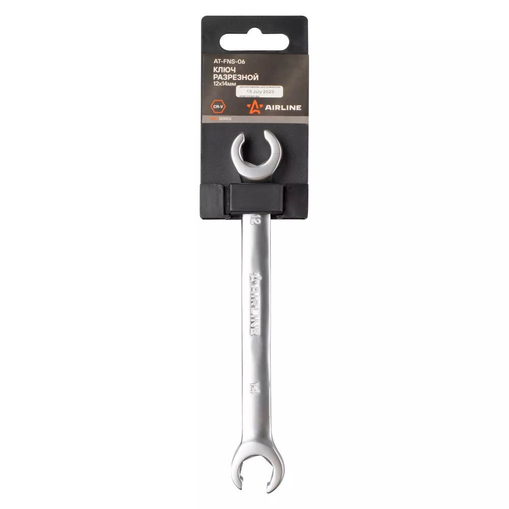 Ключ разрезной 12х14мм PRO, пласт.подвес - Артикул ATFNS06 - Производитель Airline - Фото, Отзывы, Цены 