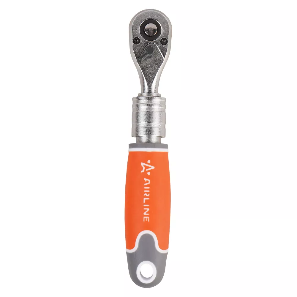 Рукоятка трещоточная телескопическая 1/4 72T 165-215мм - Артикул ATHDR05 - Производитель Airline - Фото, Отзывы, Цены 