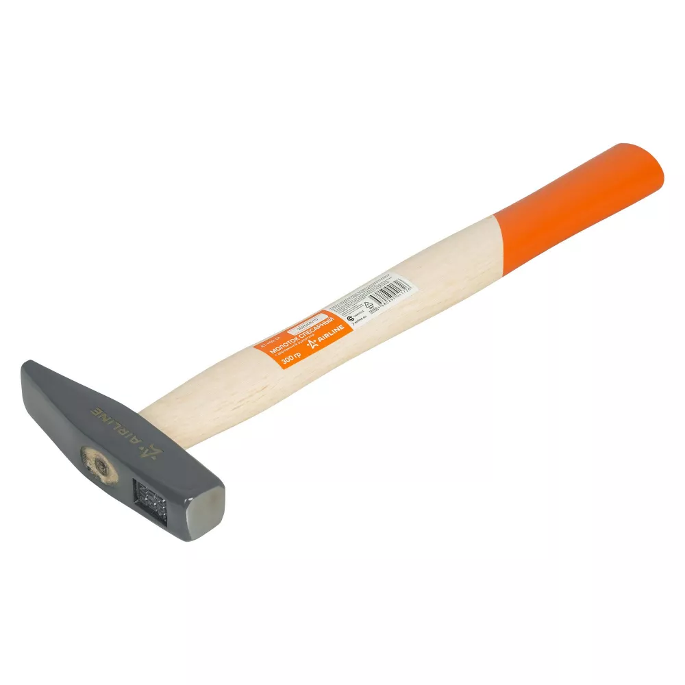 Молоток слесарный с деревянной рукояткой 300гр - Артикул ATHW01 - Производитель Airline - Фото, Отзывы, Цены 