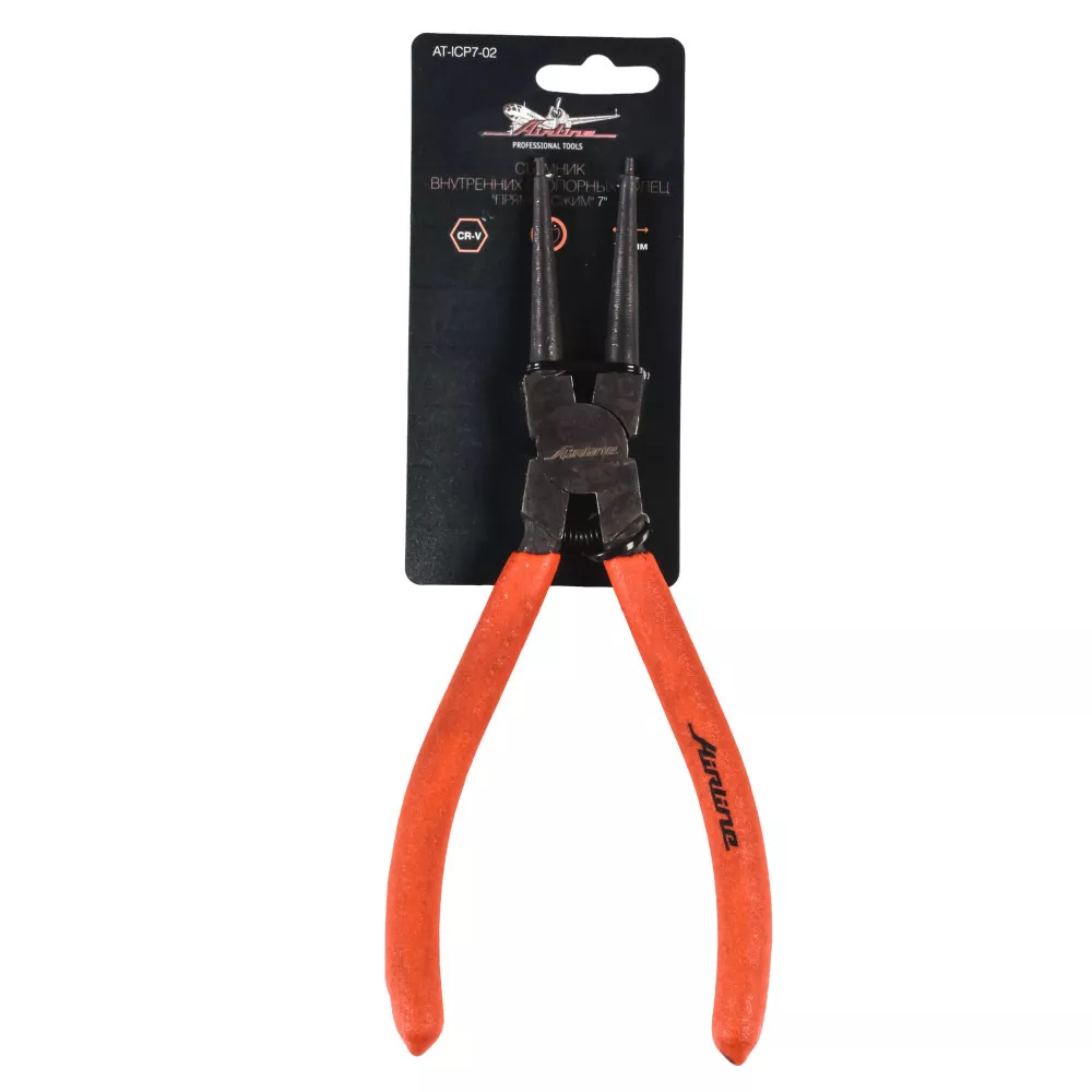 Съёмник внутренних стопорных колец "прямой сжим" 180мм - Артикул ATICP702 - Производитель Airline - Фото, Отзывы, Цены 