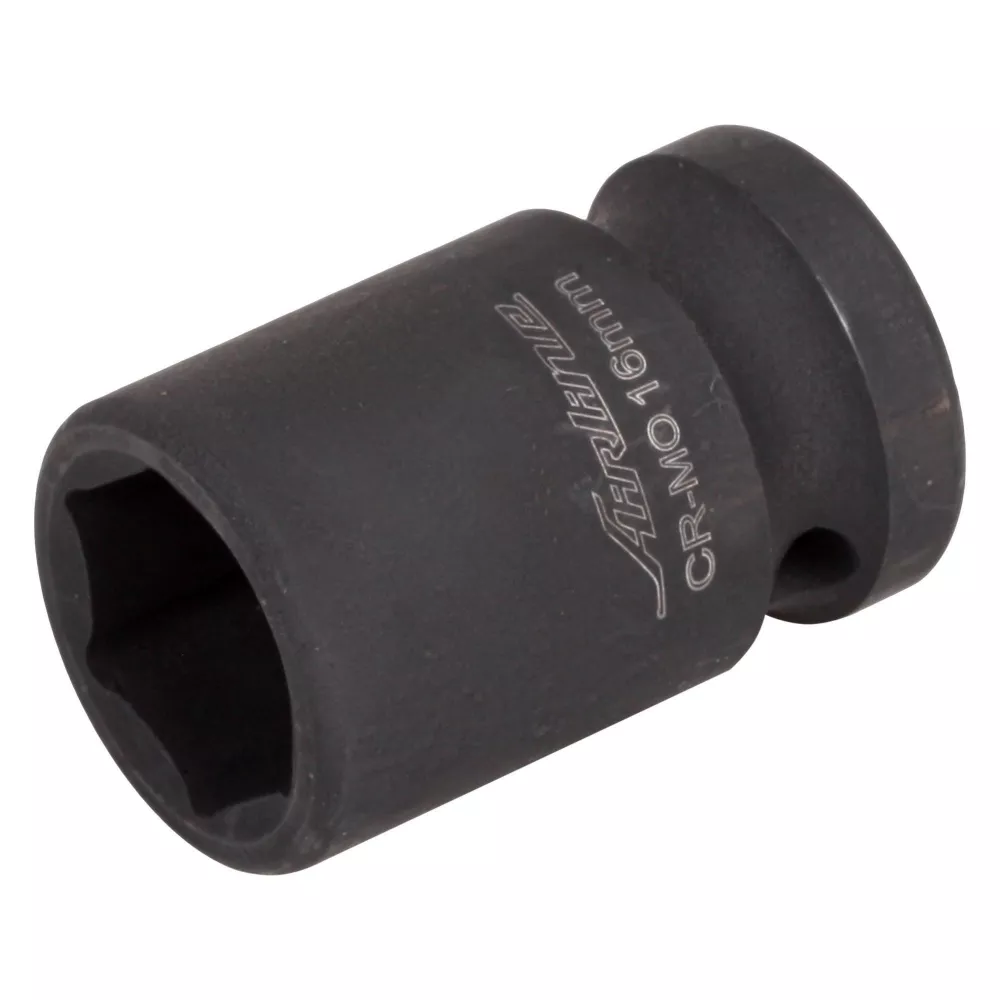 Головка ударная торцевая 1/2DR шестигранная 16мм, L=38мм - Артикул ATIS1209 - Производитель Airline - Фото, Отзывы, Цены 