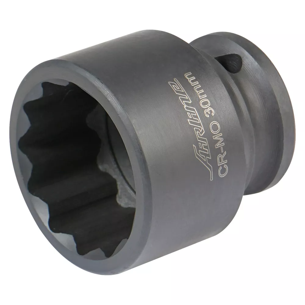 Головка ударная торцевая 1/2DR двенадцатигранная 30мм, L=42мм - Артикул ATIS1246 - Производитель Airline - Фото, Отзывы, Цены 