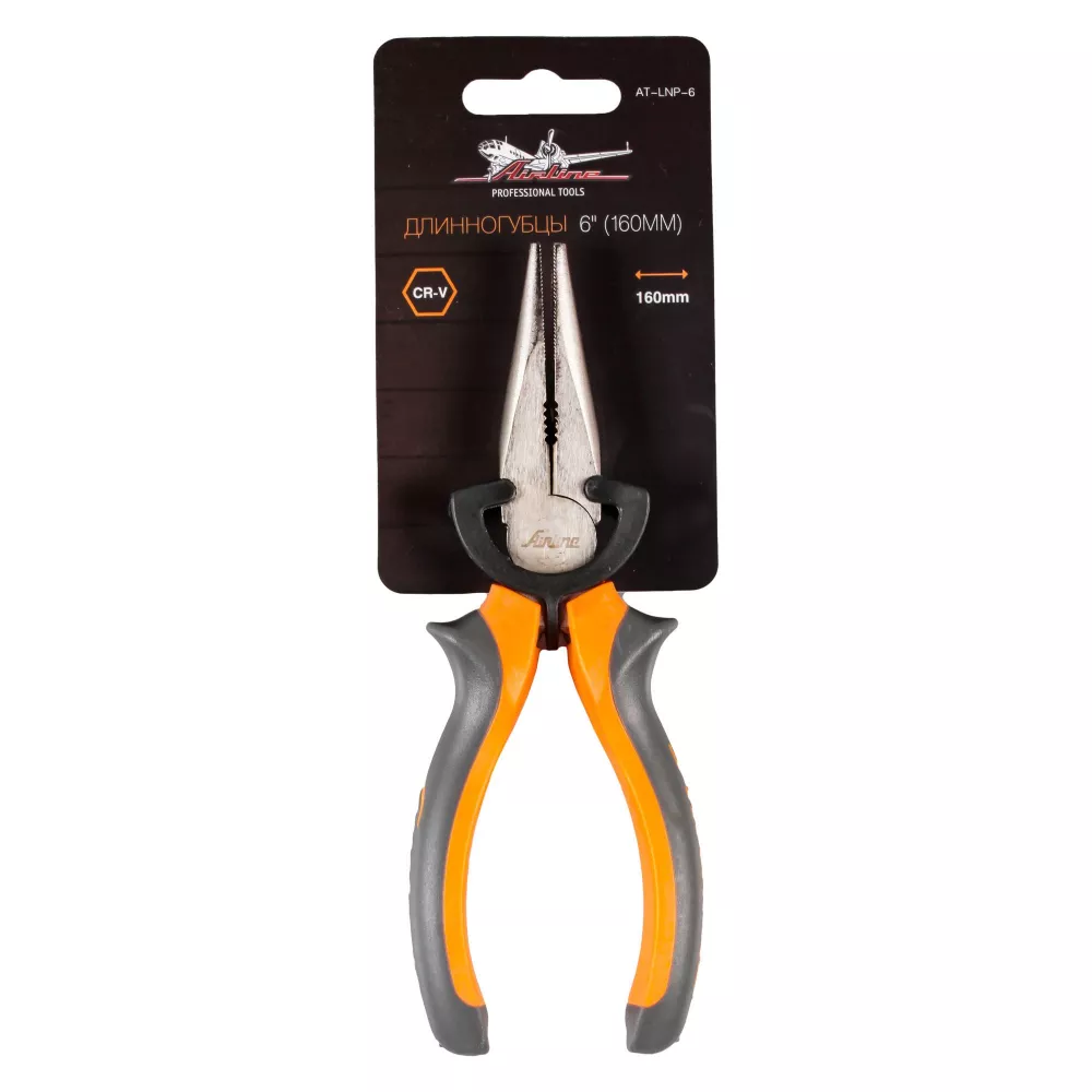 Длинногубцы 160мм - Артикул ATLNP6 - Производитель Airline - Фото, Отзывы, Цены 