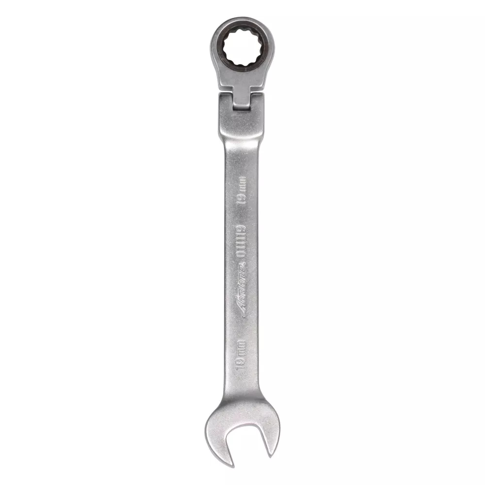 Ключ комбинированный трещоточный шарнирный 19мм PRO пласт.подвес - Артикул ATRFS12 - Производитель Airline - Фото, Отзывы, Цены 