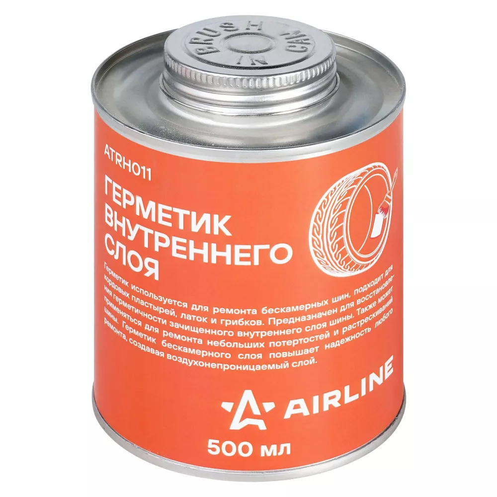 Герметик внутреннего слоя, банка с кистью, 500 мл - Артикул ATRH011 - Производитель Airline - Фото, Отзывы, Цены 