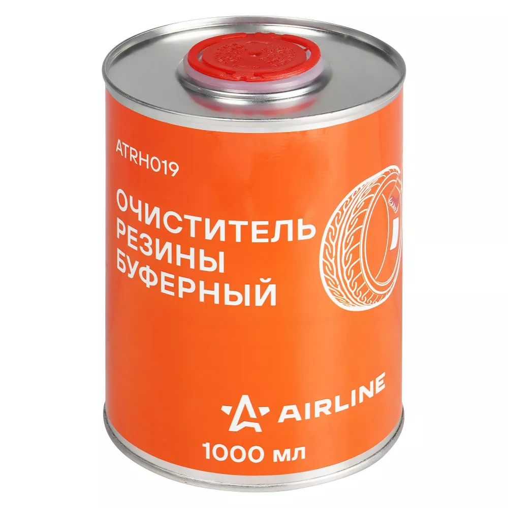 Очиститель резины буферный 1л, банка - Артикул ATRH019 - Производитель Airline - Фото, Отзывы, Цены 