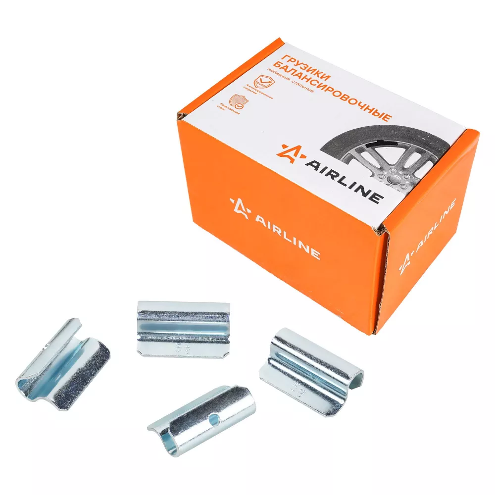 Груз балансировочный стальной для литых дисков 5 гр, 100 шт - Артикул ATRK139 - Производитель Airline - Фото, Отзывы, Цены 