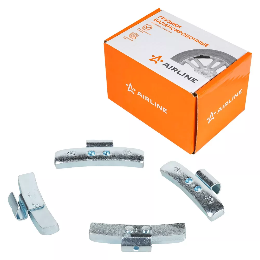 Груз балансировочный стальной для стальных дисков 30 гр, 100 шт - Артикул ATRK156 - Производитель Airline - Фото, Отзывы, Цены 