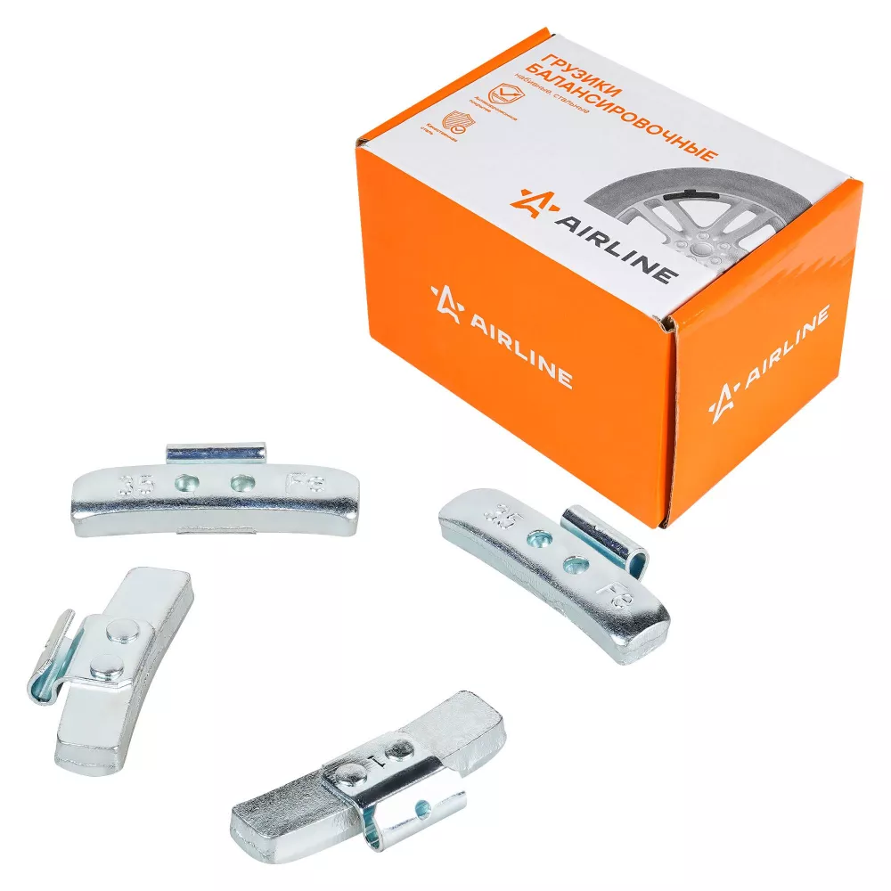 Груз балансировочный стальной для стальных дисков 35 гр, 50 шт - Артикул ATRK157 - Производитель Airline - Фото, Отзывы, Цены 