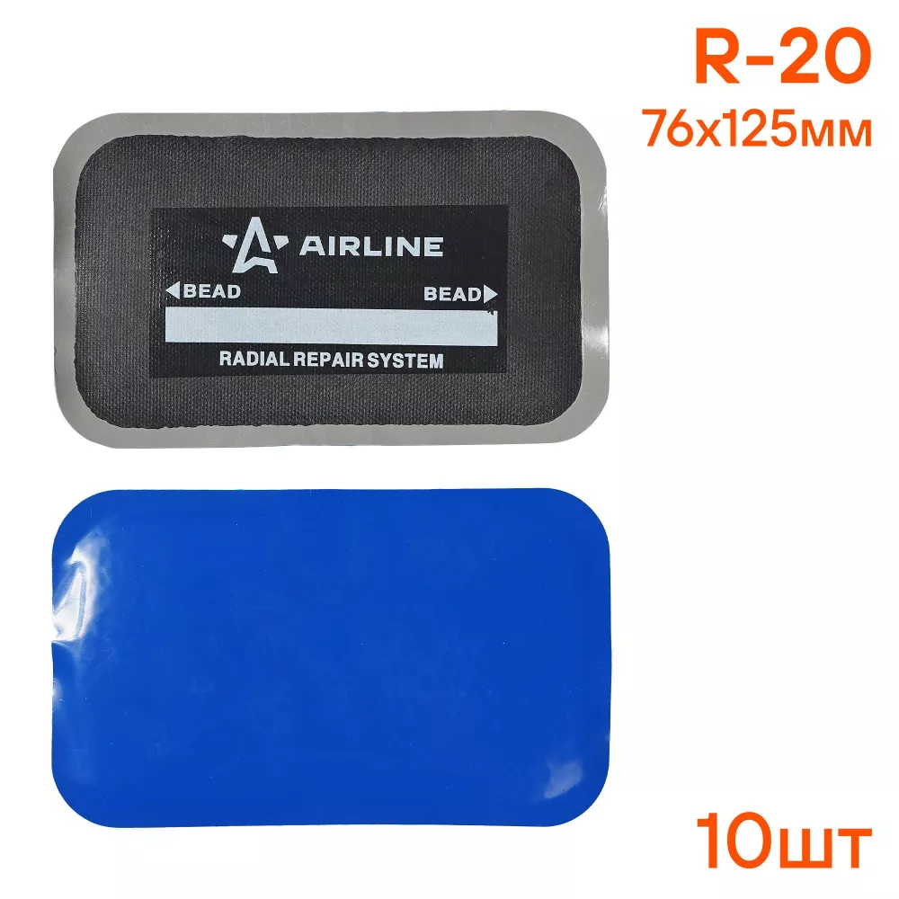Пластырь кордовый, радиальный R-20 (76*125 мм) - Артикул ATRK69 - Производитель Airline - Фото, Отзывы, Цены 