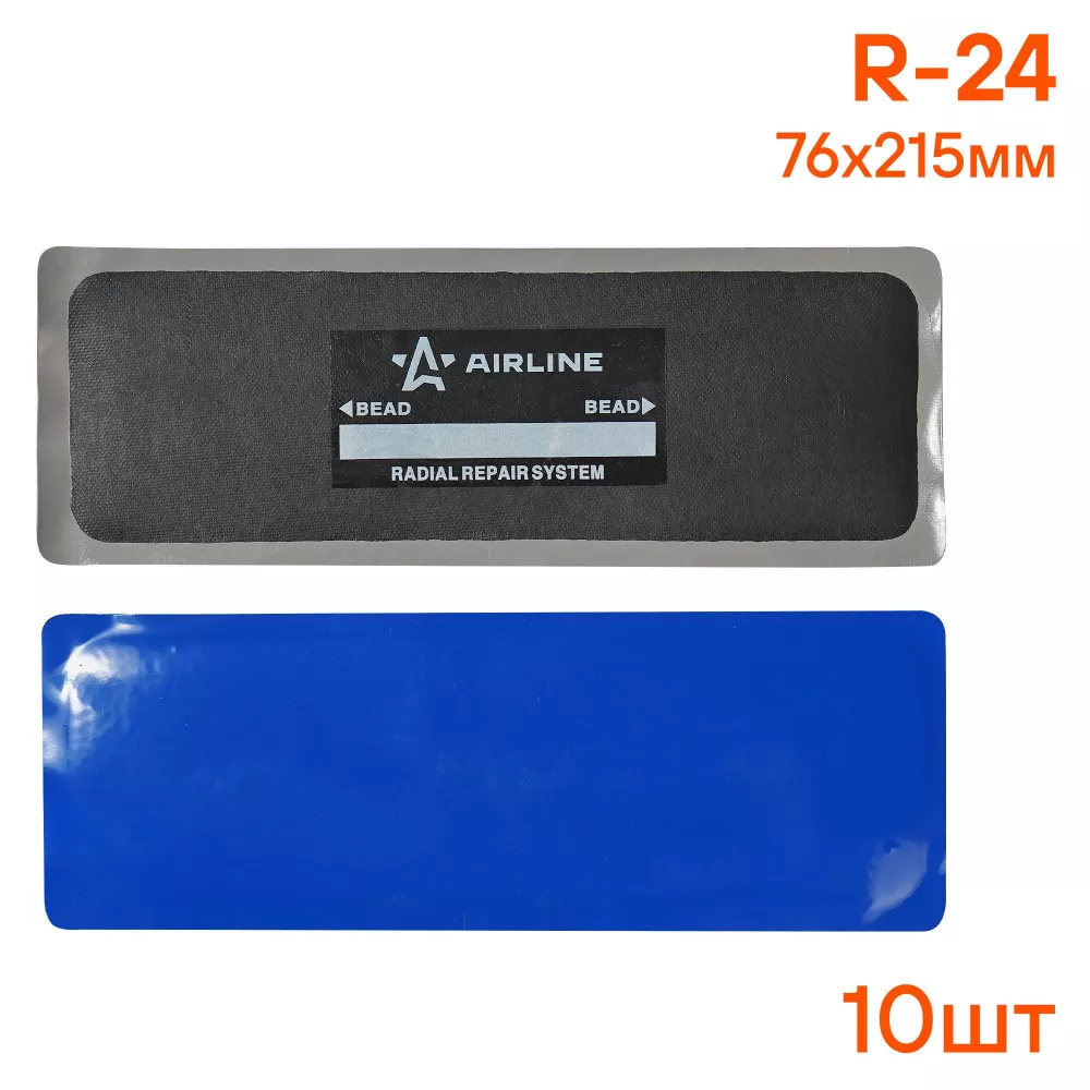 Пластырь кордовый, радиальный R-24 (76*215 мм) - Артикул ATRK71 - Производитель Airline - Фото, Отзывы, Цены 