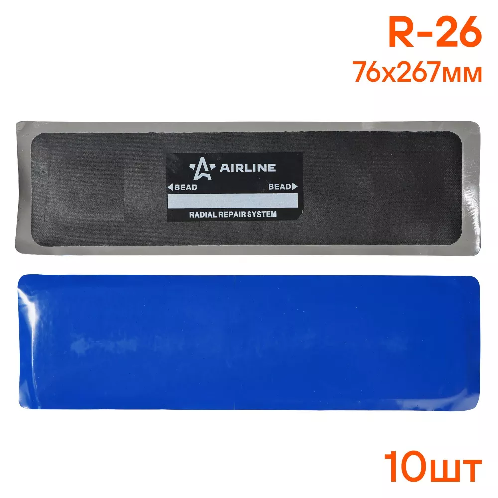 Пластырь кордовый, радиальный R-26 (76*267 мм) - Артикул ATRK73 - Производитель Airline - Фото, Отзывы, Цены 