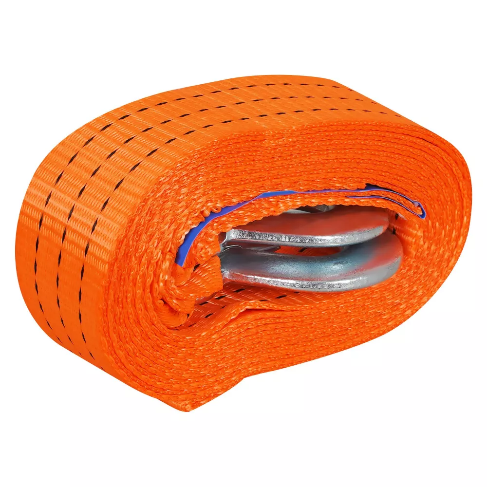 Трос VIP буксировочный усиленный (лента) 3т, 5м, 2 крюка, мешок - Артикул ATRP3 - Производитель Airline - Фото, Отзывы, Цены 