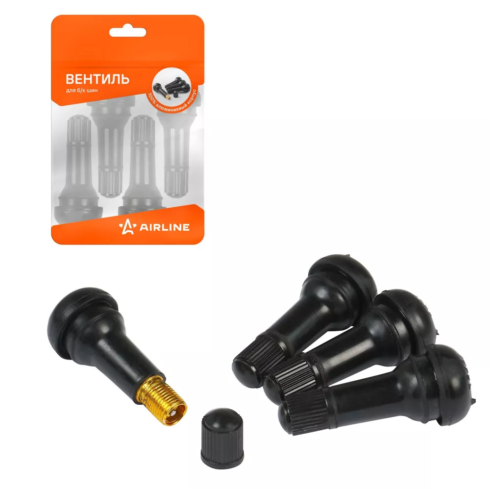 Вентиль для б/к шин TR413, 4 шт. - Артикул ATRV41301 - Производитель Airline - Фото, Отзывы, Цены 