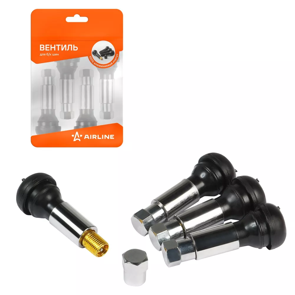 Вентиль для б/к шин TR414C, 4 шт. - Артикул ATRV414C01 - Производитель Airline - Фото, Отзывы, Цены 