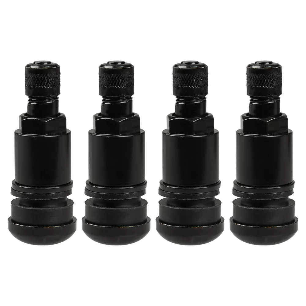 Вентиль для б/к шин MS525B, черный, латунь, 4 шт. - Артикул ATRV525B01 - Производитель Airline - Фото, Отзывы, Цены 