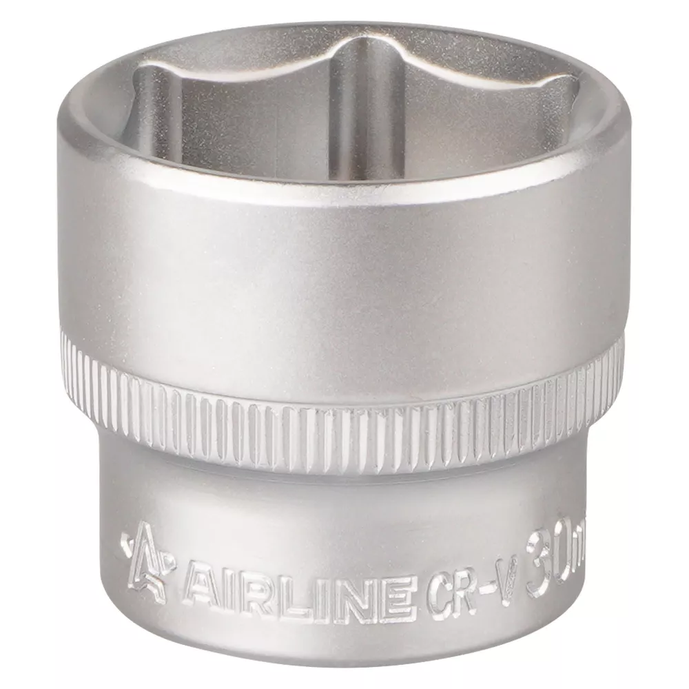 Головка торцевая 1/2 шестигранная 30мм, пласт.подвес - Артикул ATS1218 - Производитель Airline - Фото, Отзывы, Цены 