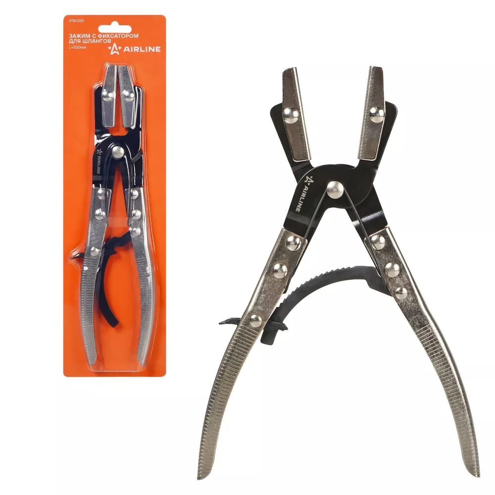 Зажим с фиксатором для шлангов L=300мм - Артикул ATSC029 - Производитель Airline - Фото, Отзывы, Цены 