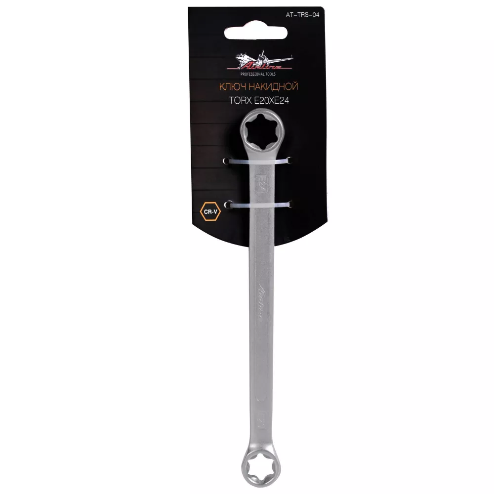 Ключ накидной TORX E20xE24 PRO пласт.подвес - Артикул ATTRS04 - Производитель Airline - Фото, Отзывы, Цены 