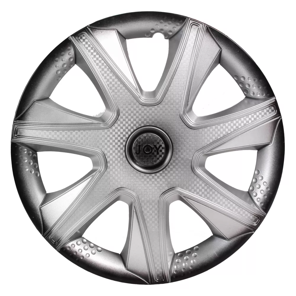 Колпаки колесные 14 Джой +, серебристо-черный, карбон, компл. 2 шт. - Артикул AWCC1432 - Производитель Airline - Фото, Отзывы, Цены 