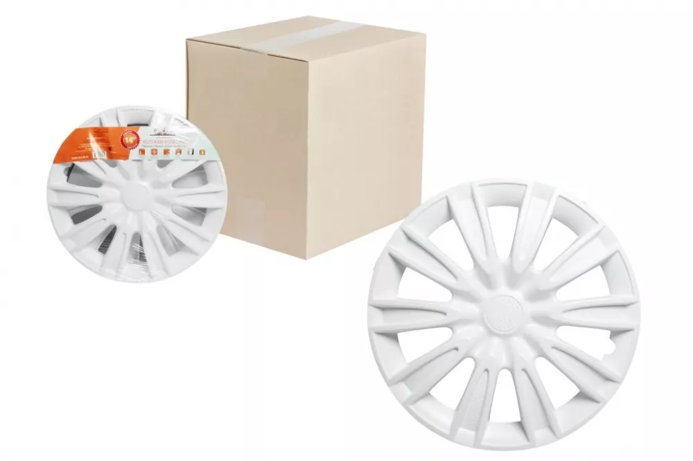 Колпаки колесные 15 Торнадо, белый, карбон, компл. 2 шт. - Артикул AWCC1508 - Производитель Airline - Фото, Отзывы, Цены 