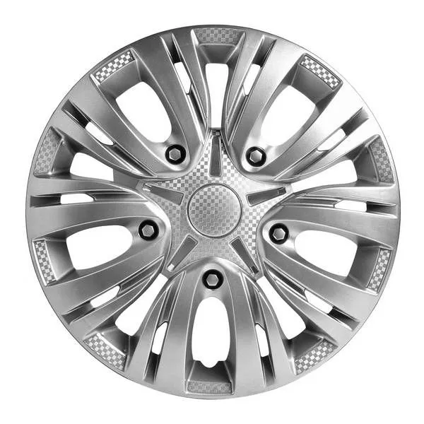 Колпаки колесные 16 Лион, серебристый, карбон, компл. 2 шт. - Артикул AWCC1624 - Производитель Airline - Фото, Отзывы, Цены 