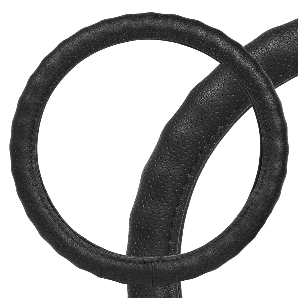 Оплетка на руль ребристая, перфорированная кожа, черная, 37-39 см/М - Артикул AWCRS13M - Производитель Airline - Фото, Отзывы, Цены 