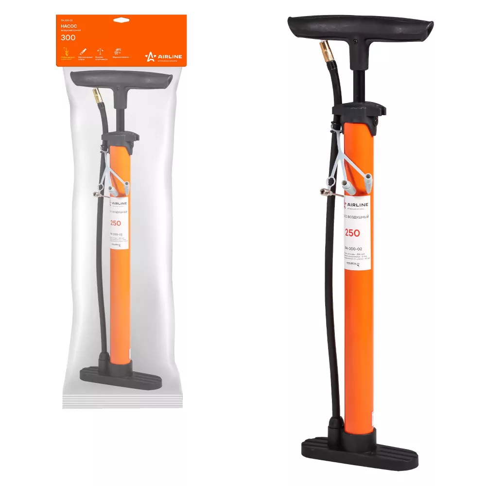 Насос воздушный 250 (ручной, механический, 250 см3) - Артикул PA30002 - Производитель Airline - Фото, Отзывы, Цены 