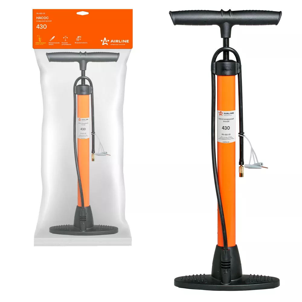Насос воздушный 430 (ручной, механический, 430 см3) - Артикул PA43005 - Производитель Airline - Фото, Отзывы, Цены 