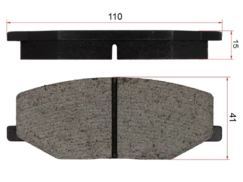 Колодки тормозные (Спереди) Suzuki Jimny 90-19 - Артикул AN129K - Производитель Akebono - Фото, Отзывы, Цены 