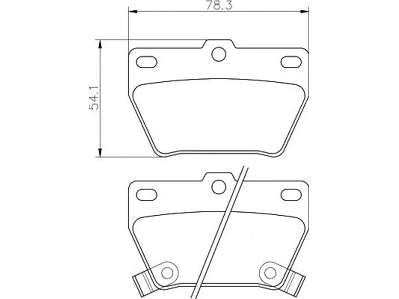Колодки тормозные (Сзади) Toyota RAV4 (XA10,CA20) 94-05 - Артикул AN484WK - Производитель Akebono - Фото, Отзывы, Цены 