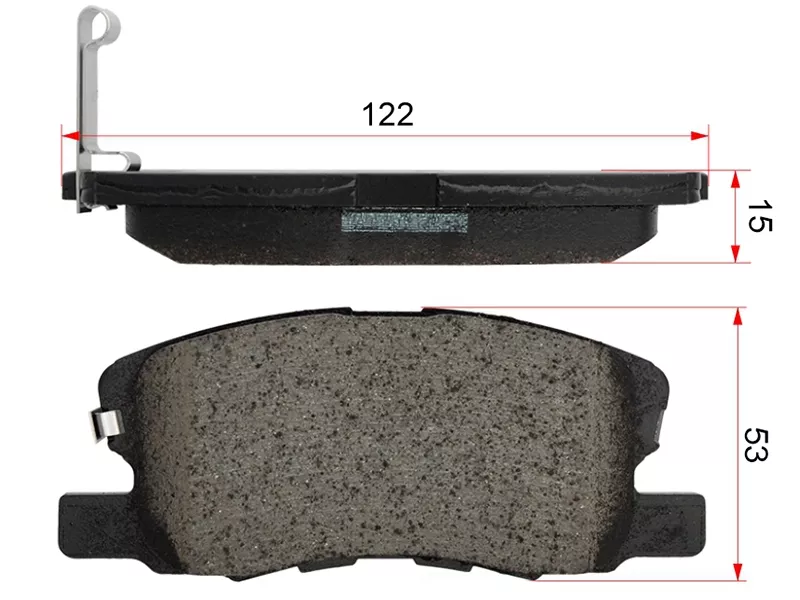 Колодки тормозные (Спереди) Mitsubishi Colt 02-12 / Colt Plus 04-12 - Артикул AN660WK - Производитель Akebono - Фото, Отзывы, Цены 