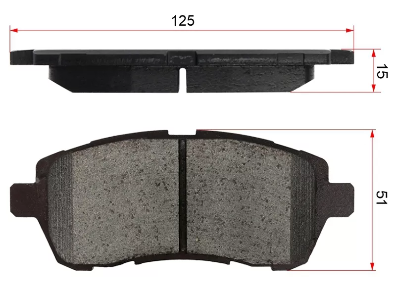 Колодки тормозные (Спереди) Ford Fiesta 08-19 / Mazda Demio 07-14 - Артикул AN754WK - Производитель Akebono - Фото, Отзывы, Цены 