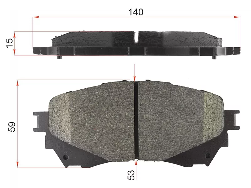 Колодки тормозные (Спереди) Mazda 6 12- / Atenza 12- / Axela 13-19 - Артикул AN787K - Производитель Akebono - Фото, Отзывы, Цены 