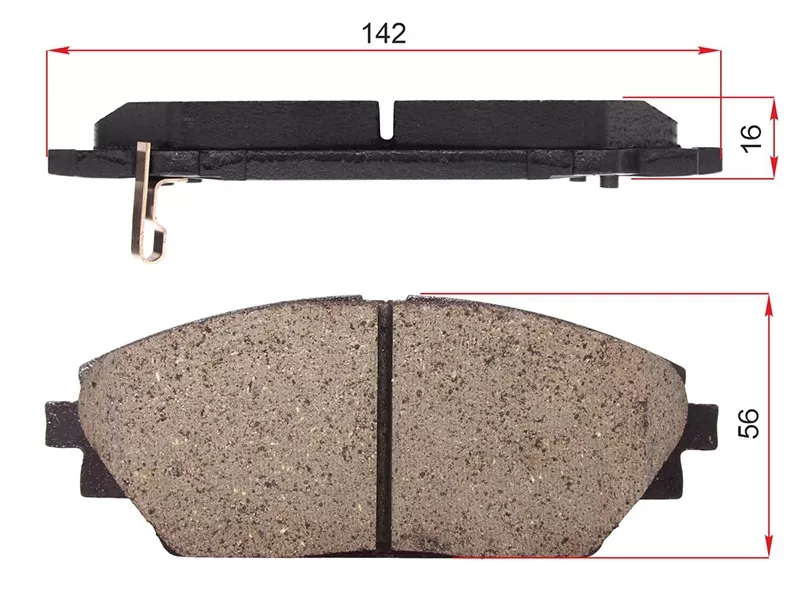 Колодки тормозные (Спереди) Mazda 3 13-19 / Axela 13-19 - Артикул AN791WK - Производитель Akebono - Фото, Отзывы, Цены 