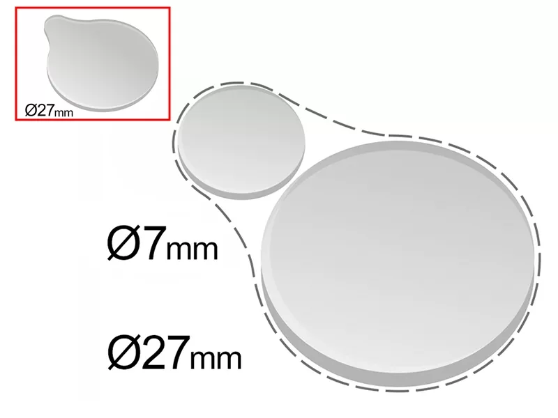 Пластина для датчика дождя (круглая/каплевидная) (D-27 мм) - Артикул SF82 - Производитель ALP - Фото, Отзывы, Цены 