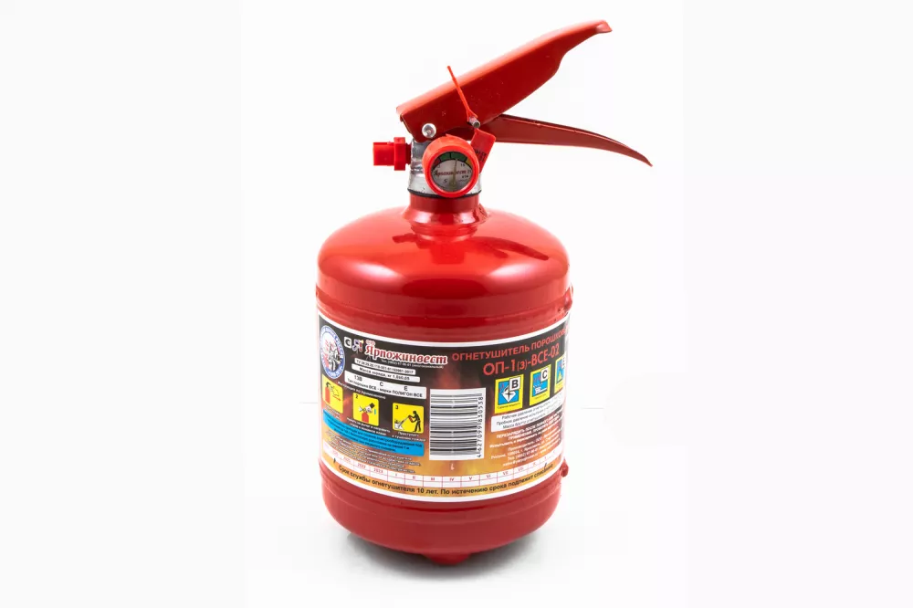 Огнетушитель ОП-1(з) ВСЕ-02 (Ярпожинвест) - Артикул TL8541 - Производитель Autofamily - Фото, Отзывы, Цены 