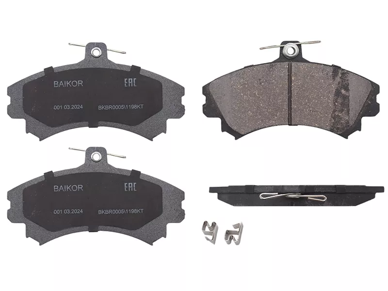 Колодки тормозные (Спереди) Mitsubishi Carisma 95-04 / Colt 02-12 - Артикул BKBR0005 - Производитель Baikor - Фото, Отзывы, Цены 
