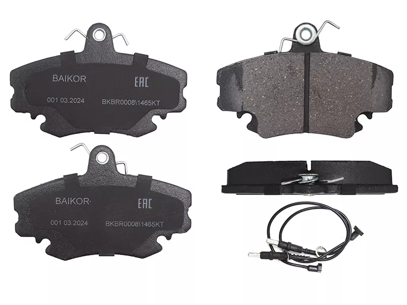 Колодки тормозные (Спереди) LADA Largus 12-21 / Renault Logan 04-22 - Артикул BKBR0008 - Производитель Baikor - Фото, Отзывы, Цены 