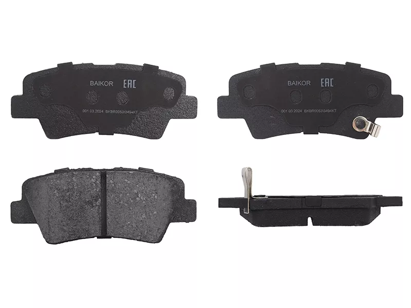 Колодки тормозные (Сзади) Hyundai Creta 15-22 / Elantra 06-20 - Артикул BKBR0053 - Производитель Baikor - Фото, Отзывы, Цены 