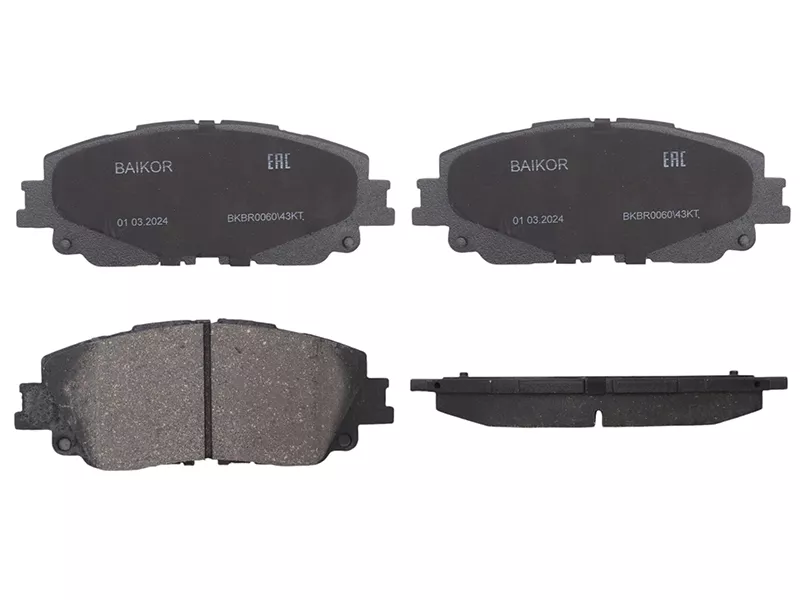 Колодки тормозные (Спереди) Toyota Camry (XV70) 17-22 / C-HR 19-23 - Артикул BKBR0060 - Производитель Baikor - Фото, Отзывы, Цены 
