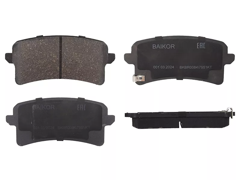 Колодки тормозные (Сзади) Haval H9 15-24 - Артикул BKBR0084 - Производитель Baikor - Фото, Отзывы, Цены 