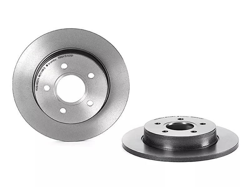 Диск тормозной (Сзади) Ford Focus 04-11 / C-MAX 03-10 - Артикул 08A02921 - Производитель Brembo - Фото, Отзывы, Цены 