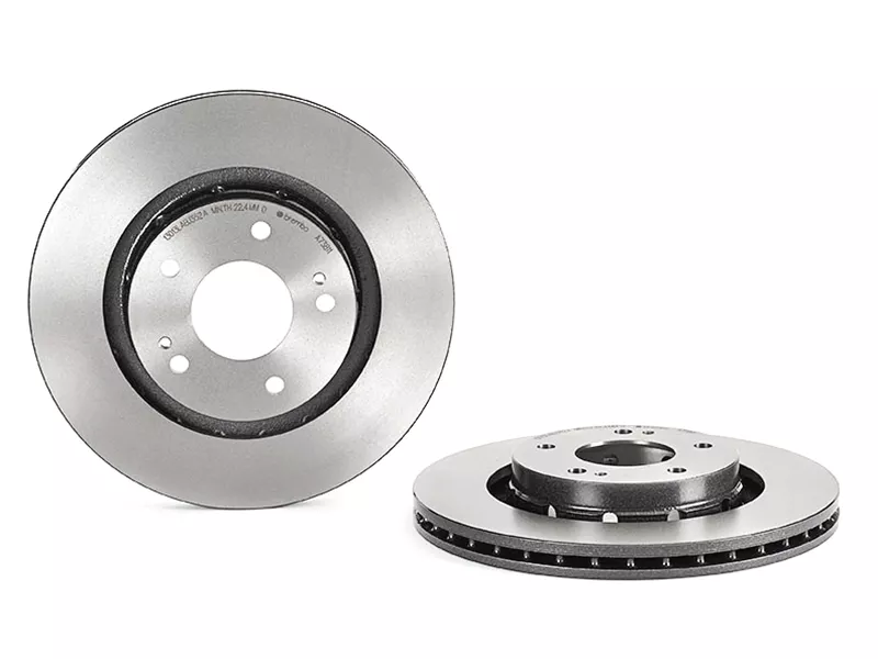 Диск тормозной (Спереди) Mitsubishi Lancer 07-17 / Outlander 02-22 - Артикул 09A73811 - Производитель Brembo - Фото, Отзывы, Цены 