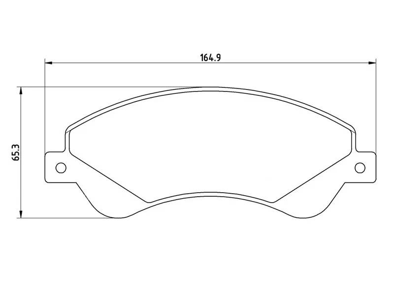 Колодки тормозные (Спереди) Ford Transit 06-14 - Артикул P24065 - Производитель Brembo - Фото, Отзывы, Цены 
