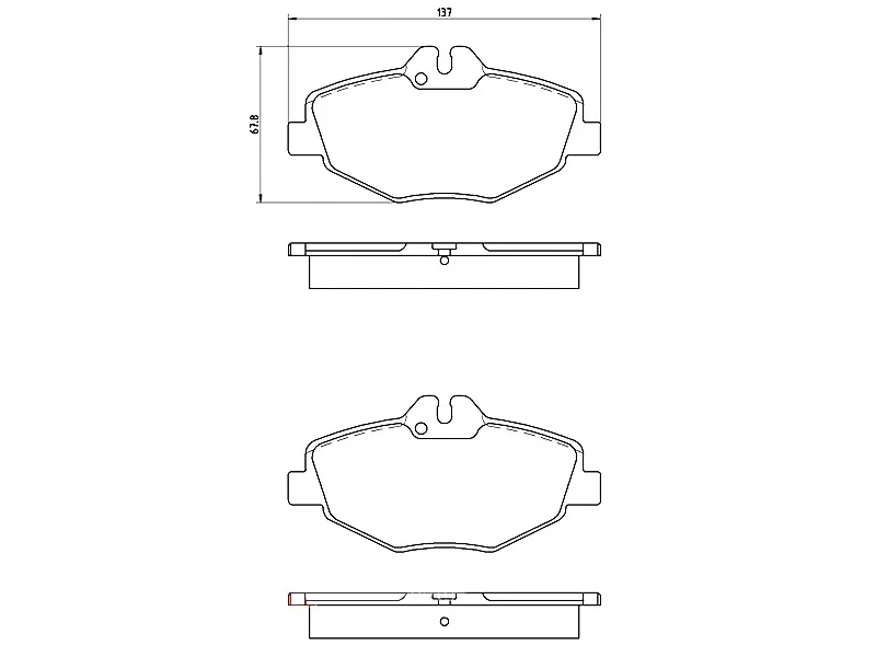 Колодки тормозные (Спереди) Mercedes-Benz E-Class 02-09 - Артикул P50049 - Производитель Brembo - Фото, Отзывы, Цены 